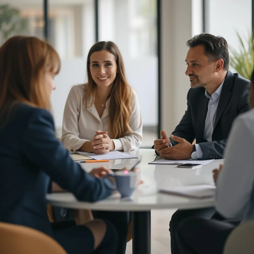 Reunión estratégica con clientes