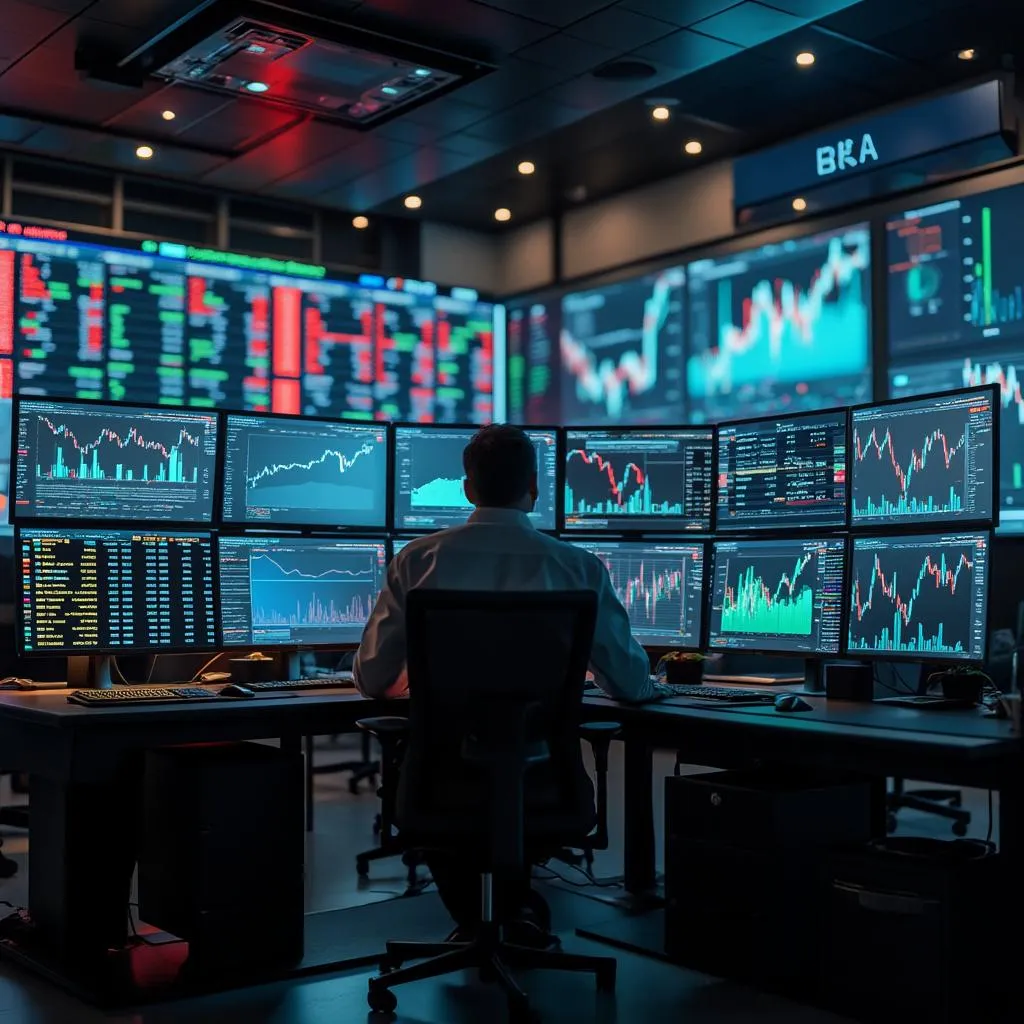 Análisis de mercado en nuestra sala de operaciones