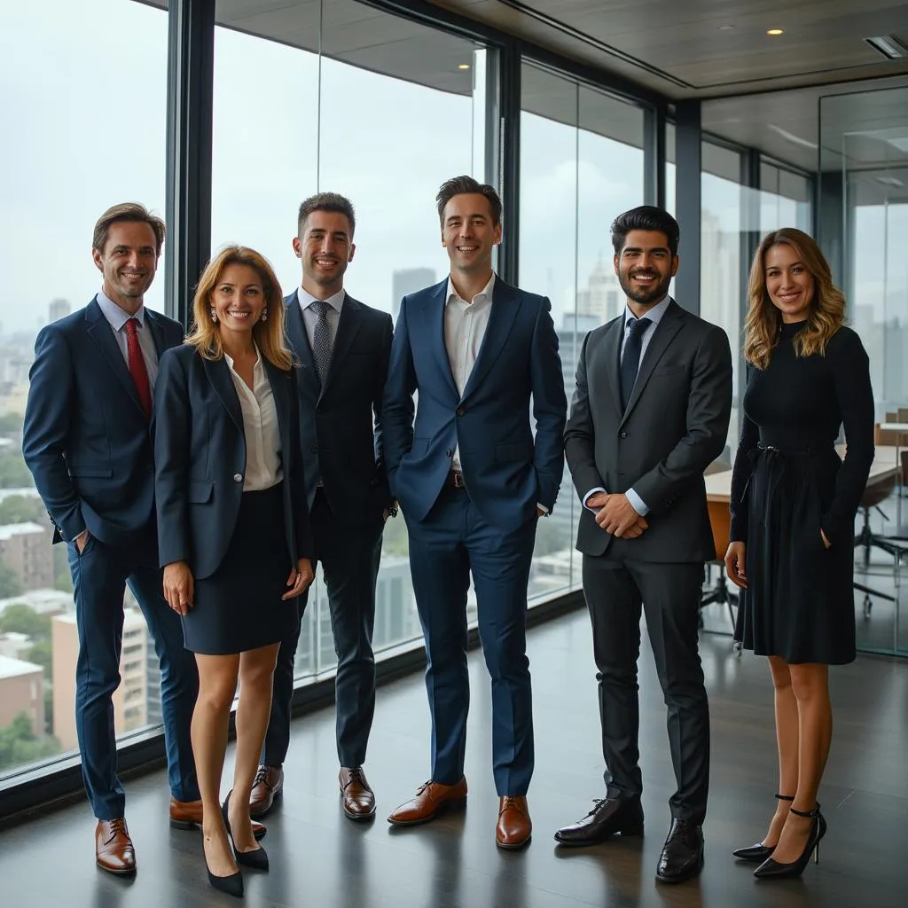 Equipo de FinanzArg en oficina moderna